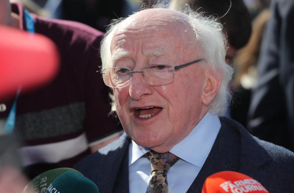 Irish President Michael D Higgins has defended his decision to decline an invitation to a church service marking Northern Ireland’s centenary (Niall Carson/PA) (PA Archive)