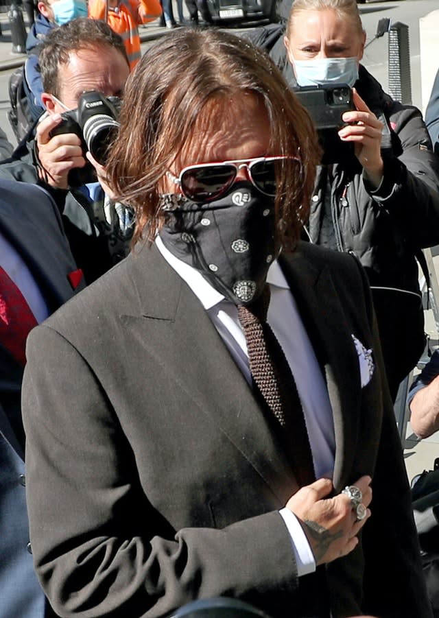 Johnny Depp court case