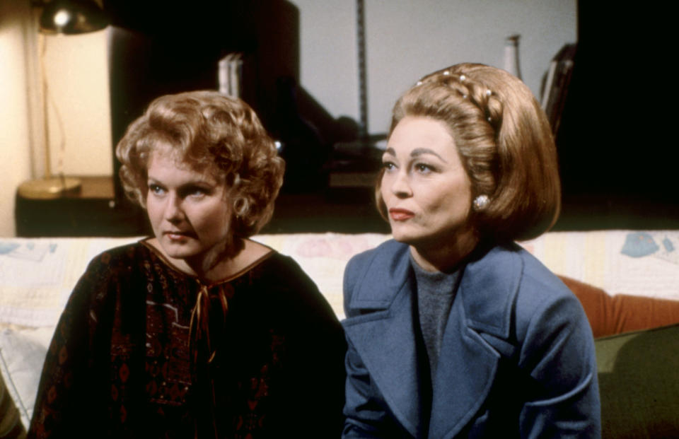 MOMMIE DEAREST, Diana Scarwid, Faye Dunaway, 1981, (c) Paramount/courtesy Everett Collection