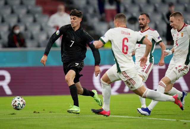 Kai Havertz, left, has drawn lavish praise from Matthaus 