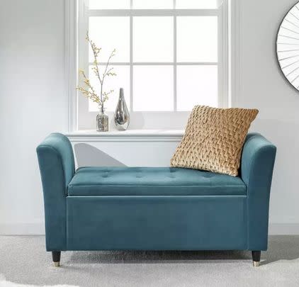 Enjoy additional storage as well as seating with this window seat