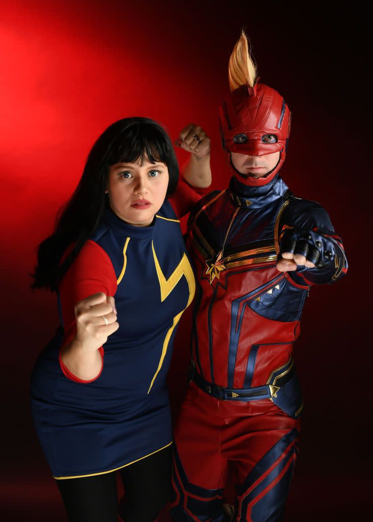 24) Ms. Marvel and Captain Marvel