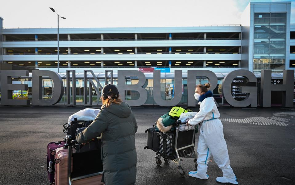 Edinburgh Airport has criticised a lack of consultation - Jeff J Mitchell/Getty