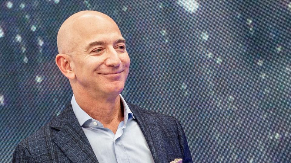 Hat gut lachen: Amazon-Chef Jeff Bezos. Sein Konzern ist ganz klar einer der Gewinner der Krise.