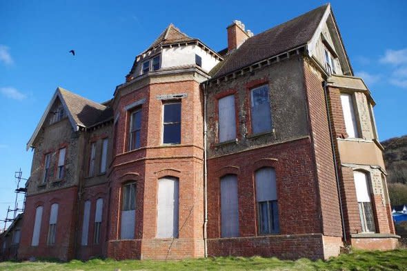 Seafield House from the rear.