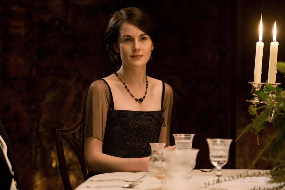 Dockery, 40, is best known for her role as Lady Mary Crawley in the ITV period drama Downton Abbey (AP)