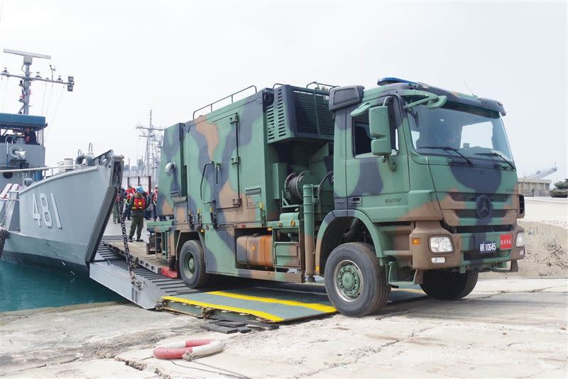 軍方機密雷達車遭外洩（圖／翻攝自軍用航空新聞網站Alert5網站）