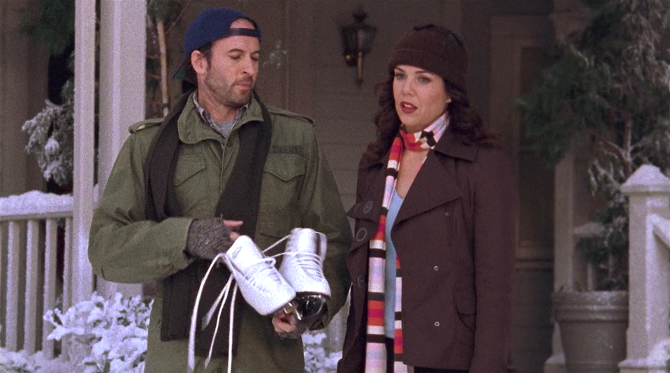 Scott Patterson and Lauren Graham, "Gilmore Girls"