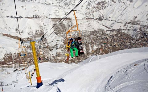 Darbandsar ski resort - Credit: BEHROUZ MEHRI/getty images
