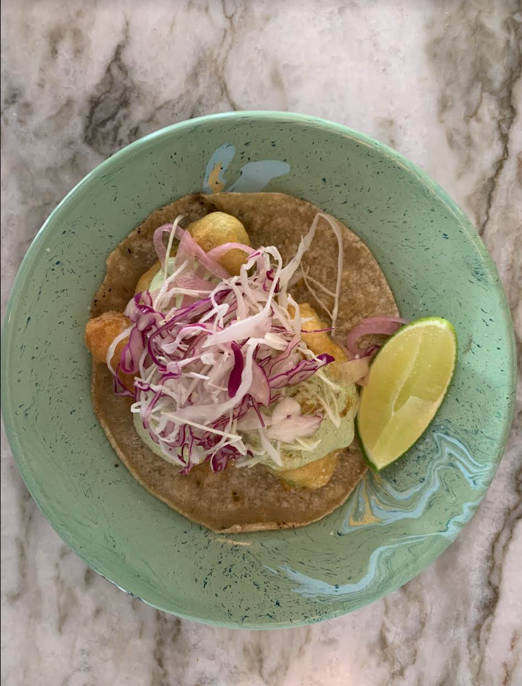 The crispy avocado taco from Golden State