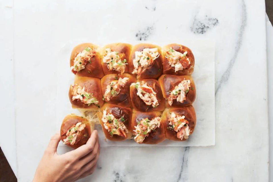 Pull-Apart Lobster Rolls