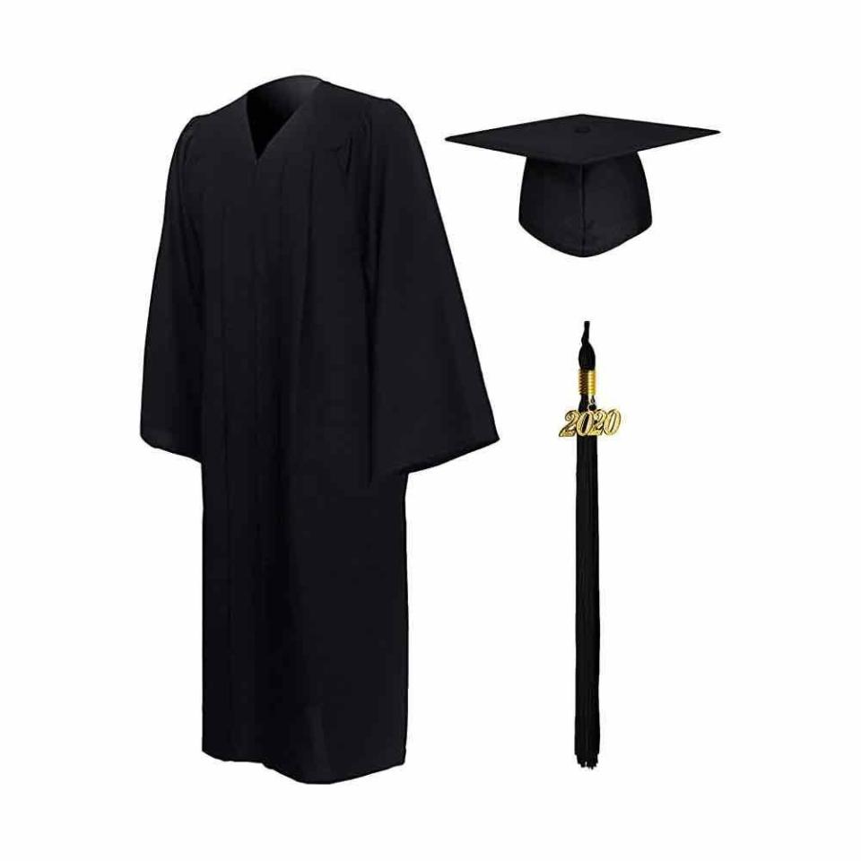 Graduation Gown, Cap, and Tassel Set