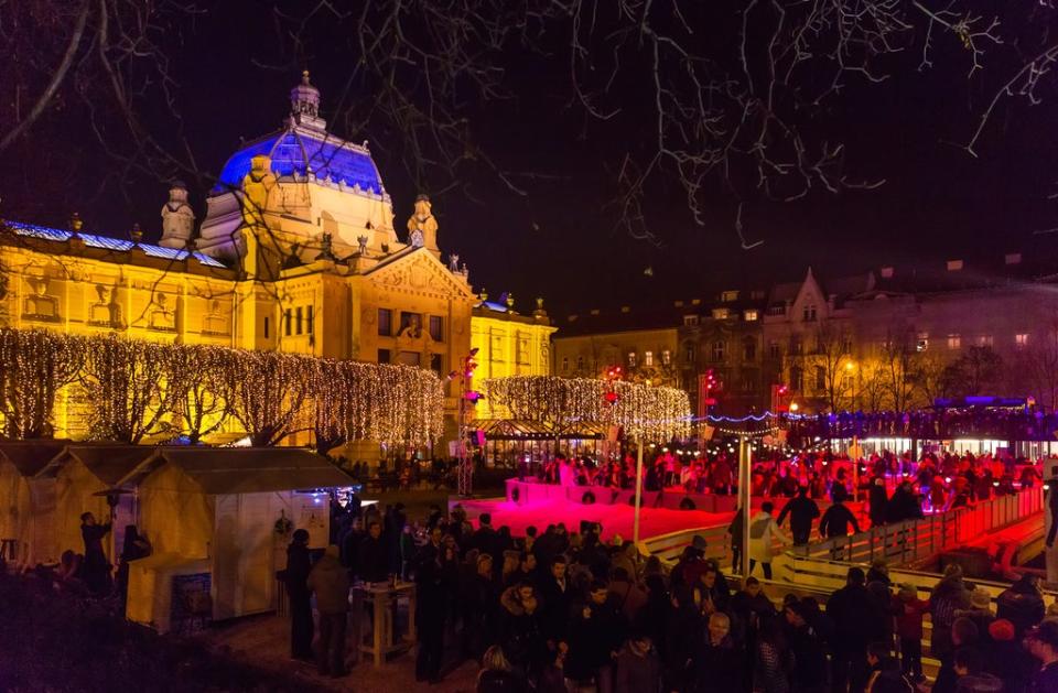 Lovely architecture and quaint squares are even prettier around Christmas (Getty Images)