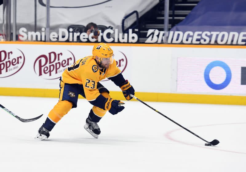 NHL: Detroit Red Wings at Nashville Predators