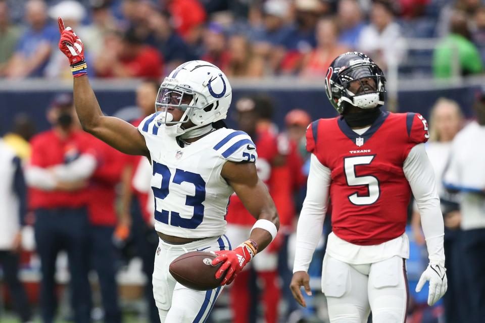 Kenny Moore II made his first Pro Bowl in 2021, when he tied for the Indianapolis Colts' lead with four interceptions.