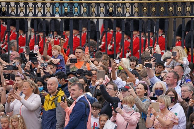 Changing the Guard at Buckingham Palace