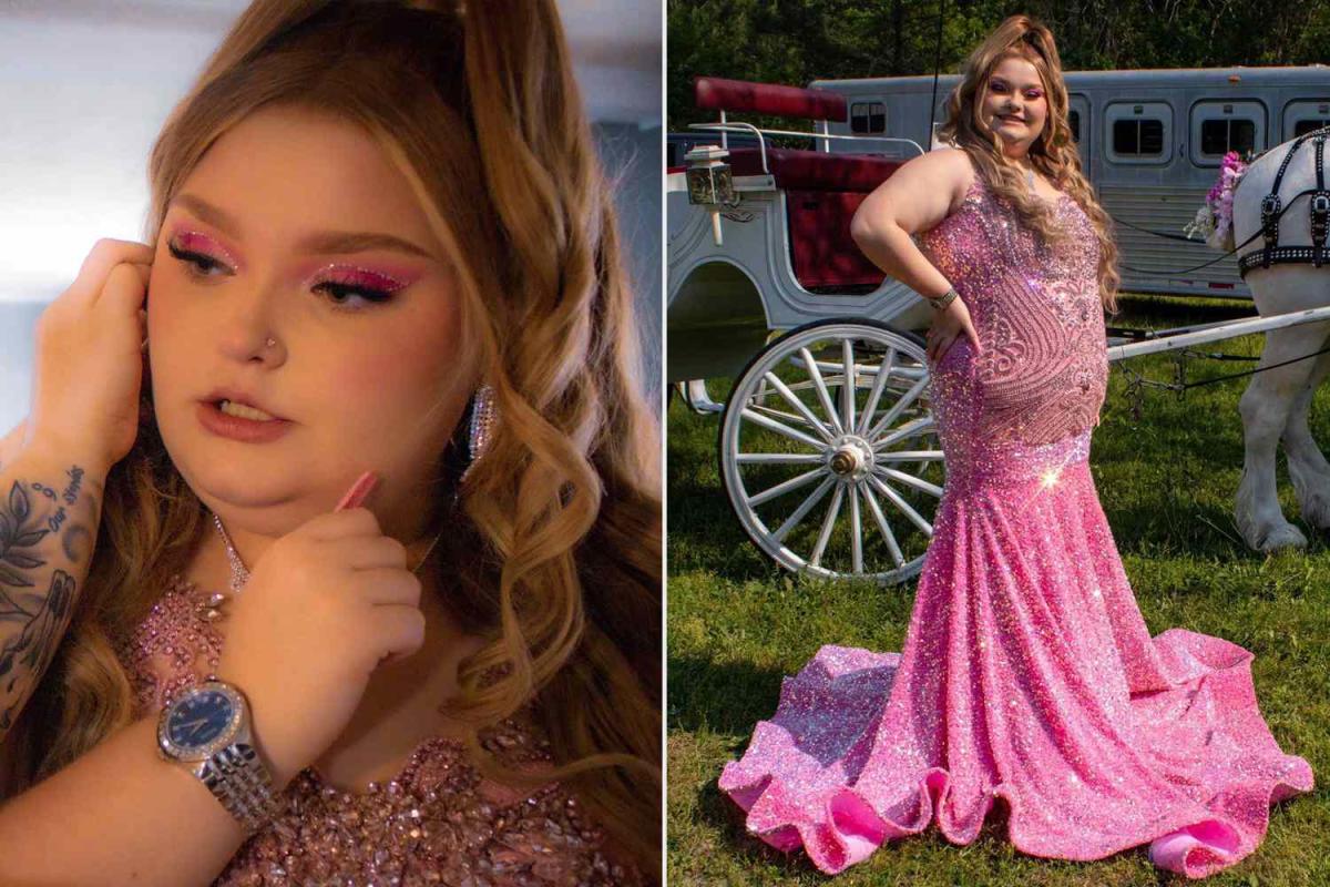 Alana Honey Boo Boo Thompson Shows Off The Sparkly Details Of Her Prom Glam — See The Pics 7580