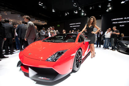 Click for the Lamborghini image gallery