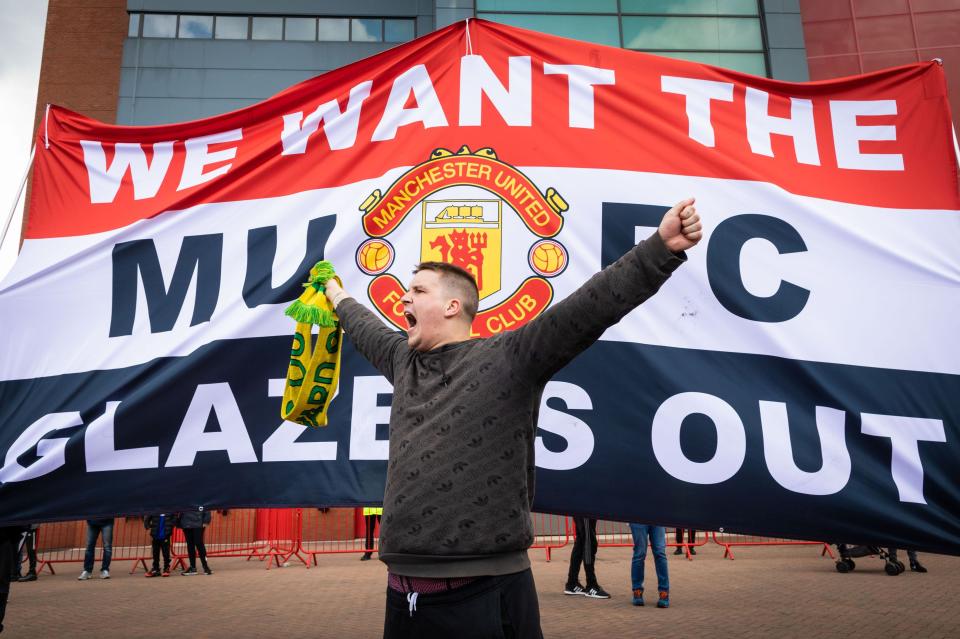 Fans have long been campaigning for the Glazers to sell (Zuma Press / eyevine)