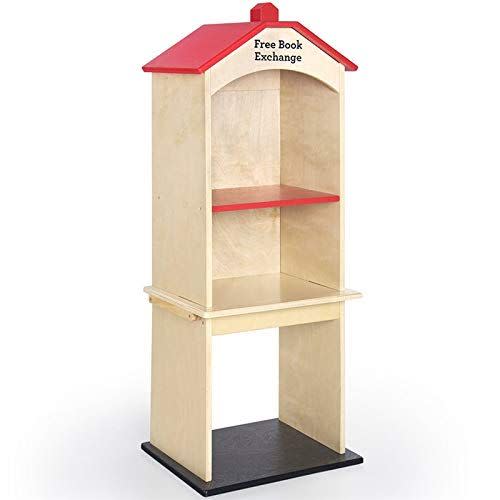 11) Free Library Exchange Book Stand