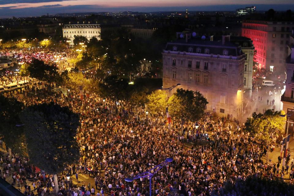 Incredible photos of France’s celebrations