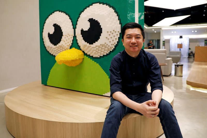 FILE PHOTO: Founder and CEO of Indonesian e-commerce firm Tokopedia, William Tanuwijaya, pictured at Tokopedia headquarters in Jakarta