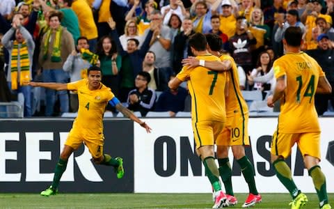 Tim cahill scores - Credit: reuters