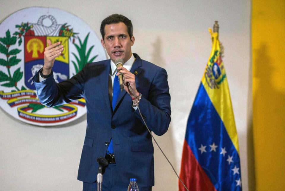 Juan Guaidó is recognized by the United States as the legitimate leader of Venezuela. Some participants in a failed insurrection against the Maduro regime have linked him to the attempted takeover.