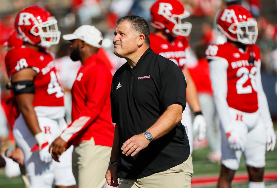 Safety Josh Proctor, here celebrating a tackle against Wisconsin, remembers Rutgers coach Greg Schiano's days at Ohio State. “Schiano recruits dawgs," Proctor said. "He wants to know when it’s time to get gritty and dirty, you’re there."