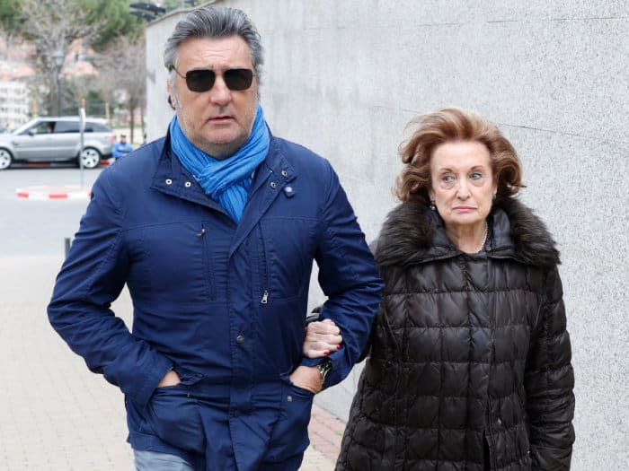 Rafi Camino y su madre Mari Ángeles Sanz 