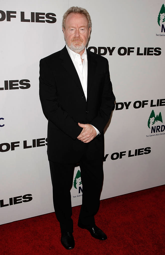 Body of Lies 2008 NY Premiere Ridley Scott