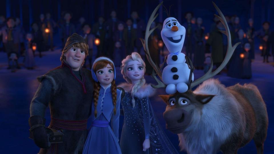 Still from Olaf's Frozen Adventure.