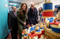 <p>While visiting the U.K.’s Khidmat Centre in January, Kate and Will traded hushed small talk while admiring a tower of cupcakes. And, honestly, their shared love for sweets kind of makes us adore them even more. </p>  