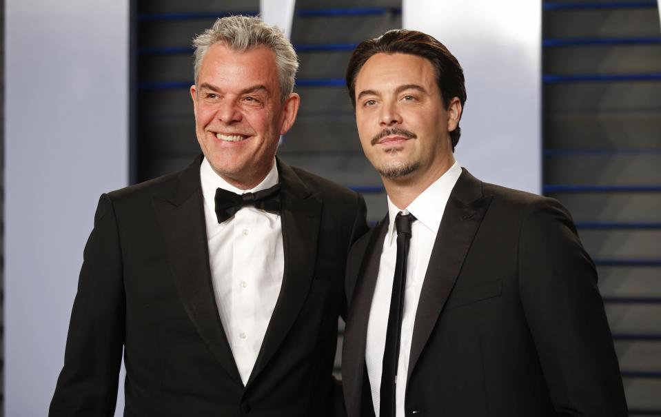 Danny with his nephew Jack Huston (REUTERS/Danny Moloshok)