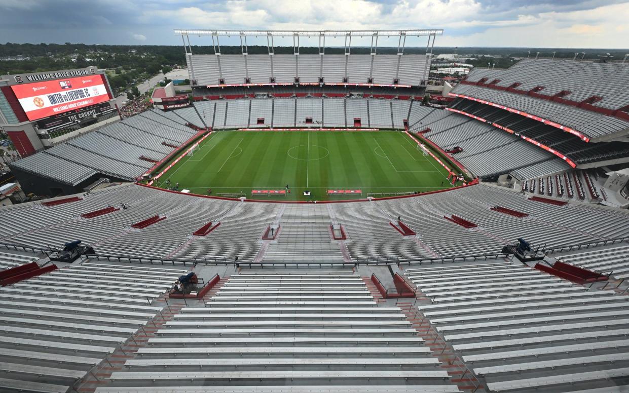 Inside the William-Brice Stadium