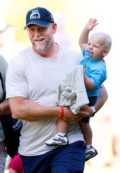 mike-tindall-baby-lucas