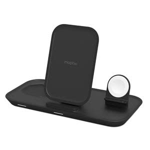 Featuring dedicated spots for each Apple device, the 3-in-1 wireless charging stand takes the guess work out of simultaneously charging your iPhone, Apple Watch, and AirPods