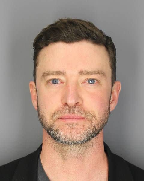 Timberlake was arrested early Tuesday morning for allegedly driving under the influence, according to police in Long Island, New York, who released this booking photo of him.