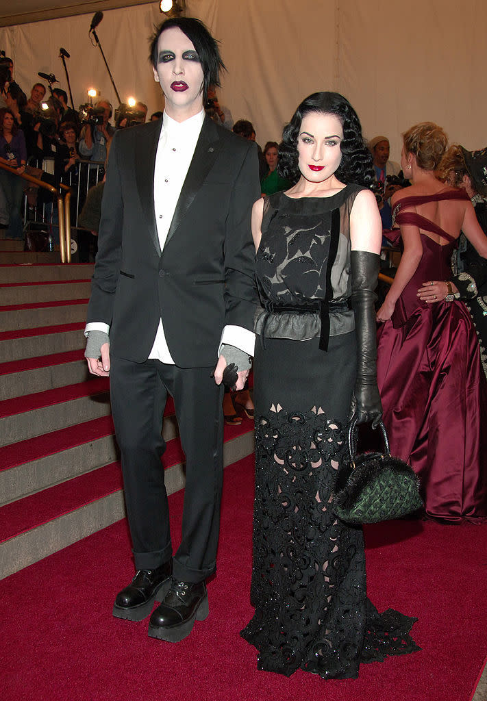 2006: Marilyn Manson & Dita von Teese