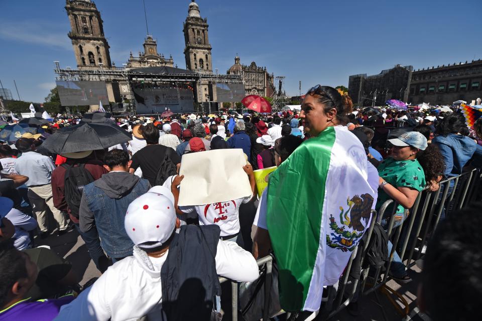 AMLO, PRIMER AÑO DE GOBIERNO