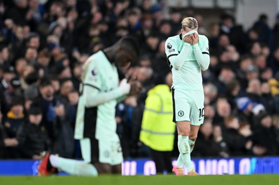 Chelsea slipped to another defeat against Everton (Getty Images)