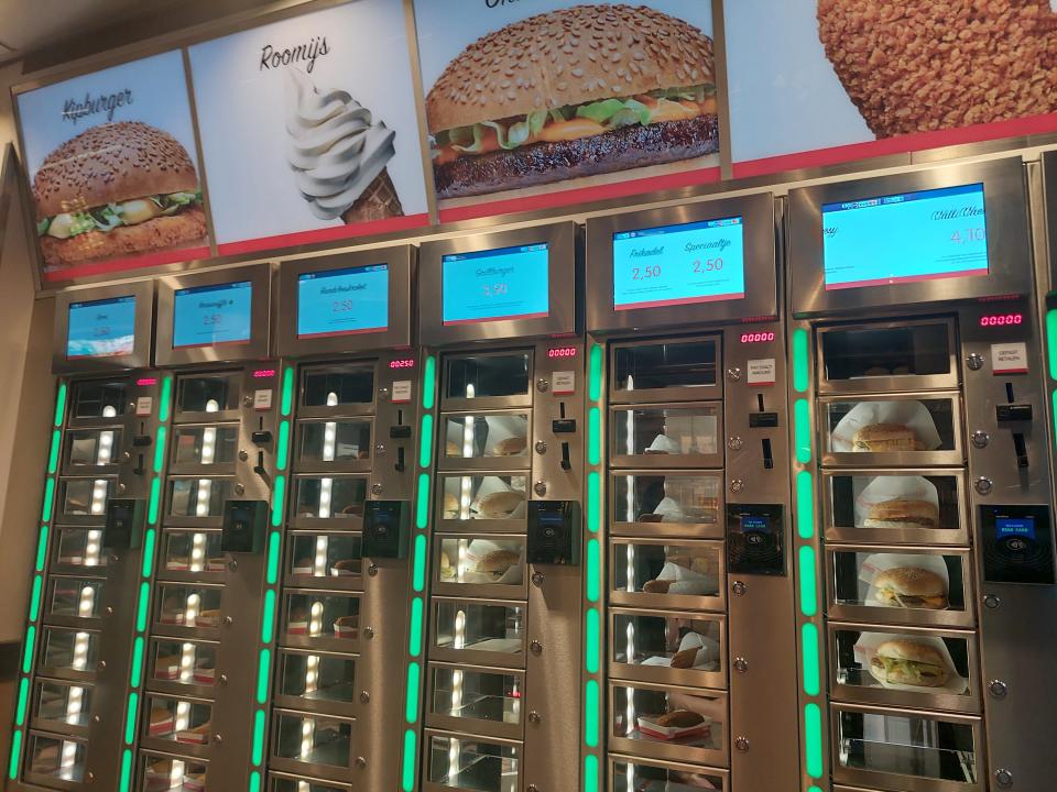 A FEBO store in Amsterdam
