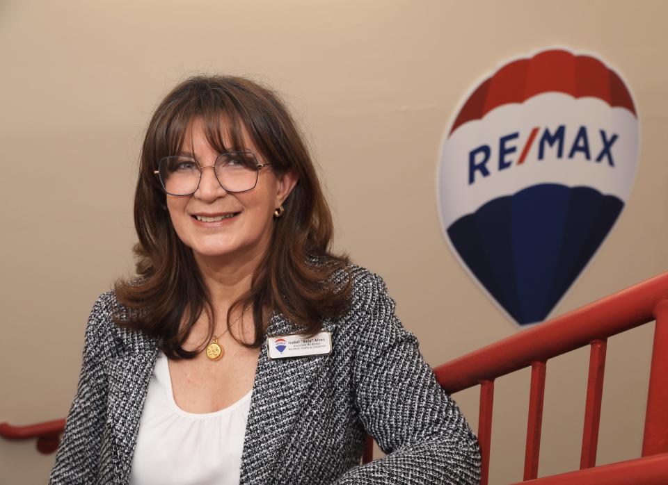 Isabel Alves, president of the Dutchess County Association of Relators and an associate broker with RE/MAX Town and Country at her office in Fishkill on March 20 2024.