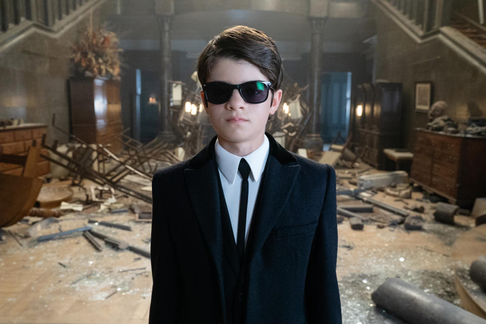 Ferdia Shaw is Artemis Fowl in ARTEMIS FOWL, directed by Kenneth Branagh. (© 2020 Disney Enterprises, Inc. All Rights Reserved.)