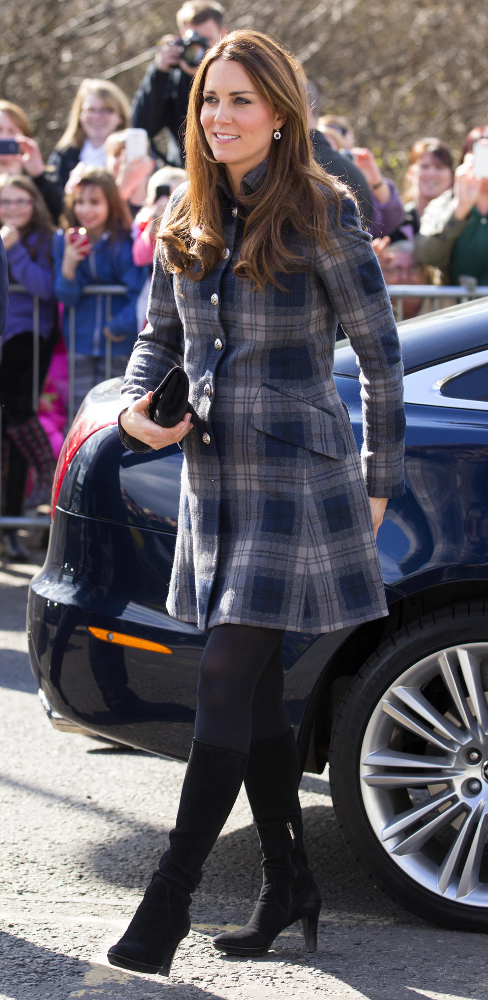 April 4, 2013: Kate Middleton in Glasgow, Scotland