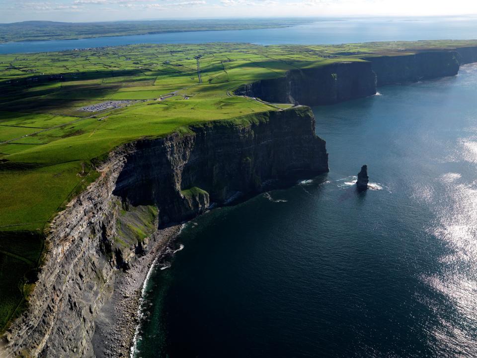 The Cliffs of Moher are part of a film showing the wonders of Ireland screening at the Rangos Giant Cinema at Carnegie Science Center in Pittsburgh.