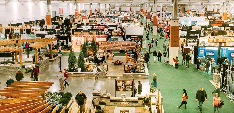 The REALTORS® Home & Garden Show offers nearly 350 exhibit booths.