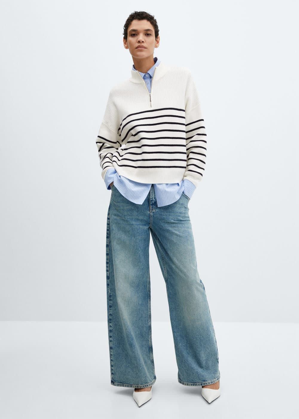 <p><a href="https://go.redirectingat.com?id=74968X1596630&url=https%3A%2F%2Fshop.mango.com%2Fus%2Fwomen%2Fsweaters-and-cardigans-sweaters%2Fstriped-sweater-with-zipper_67030480.html&sref=https%3A%2F%2Fwww.cosmopolitan.com%2Fstyle-beauty%2Ffashion%2Fa60386787%2Ftaylor-swift-tortured-poets-department-outfits%2F" rel="nofollow noopener" target="_blank" data-ylk="slk:Shop Now;elm:context_link;itc:0;sec:content-canvas" class="link rapid-noclick-resp">Shop Now</a></p><p>Striped Sweater with Zipper</p><p>mango.com</p><p>$59.99</p>