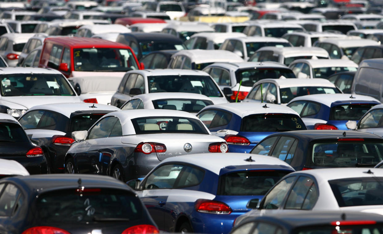 File photo dated 05/03/09 of new cars lined up on the docks in Sheerness, Kent. Consumer rights champion Which? has called for seven popular car models from brands including Nissan, BMW and Land Rover to be recalled over claims of "prolific" vehicle faults.