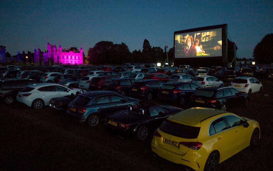 The Luna drive-in cinema at Knebworth -  Jason Alden